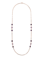 Halskette Bronzallure Dame Collana in  Metall-Legierung Ametista WSBZ02173AM - WSBZ02173AM